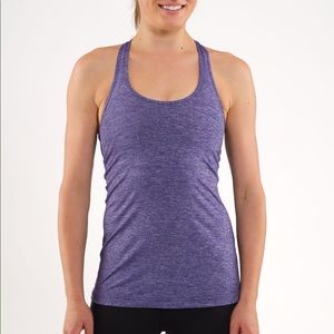 Purple Lululemon tank top size 4